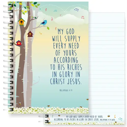 God Will Supply A5 Notebook