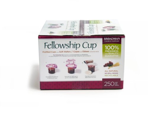 Box of 250 Fellowship Cup / Pre-Filled Communion Cups