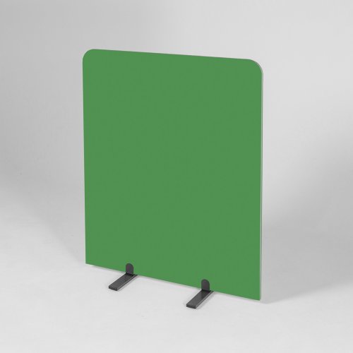 90 x 100cm Apple Green Curve Screen with Black Frame (BusyScreen)