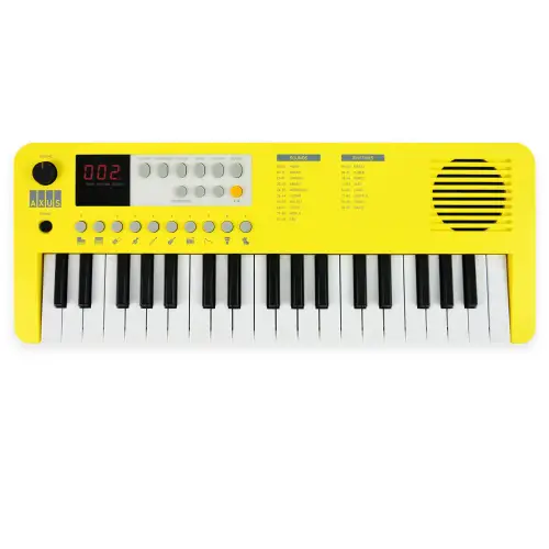 Axus Mini Keyboard 37 Key Keyboard - Yellow