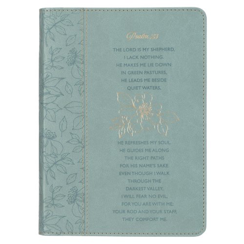 Journal Classic Teal Lord is My Shepherd Ps. 23