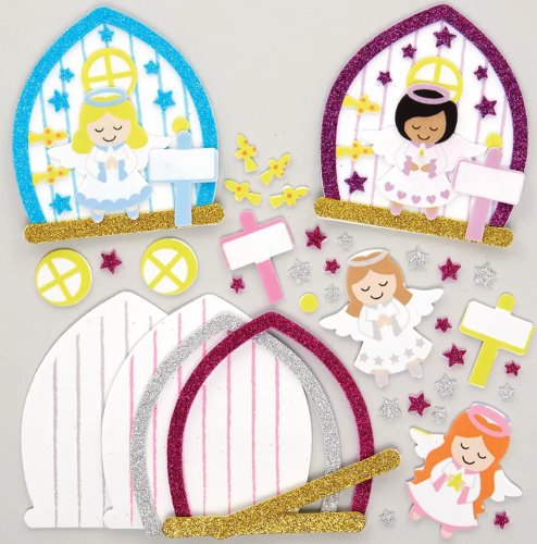 Angel Fairy Door Kits (Pack of 4)