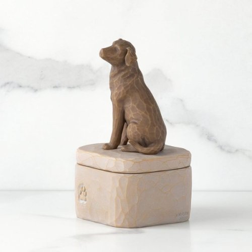 Love my Dog (Dark) Box by Willow Tree