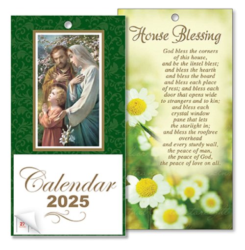 Holy Family Dated Calendar