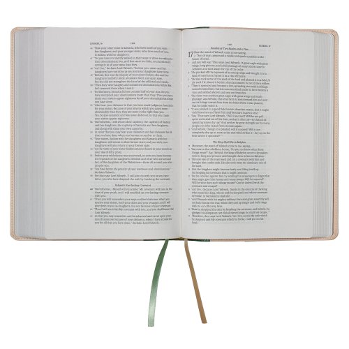 LSB Legacy Standard Bible Journaling Edition-Garden Of Grace Paste-Down Faux Leather