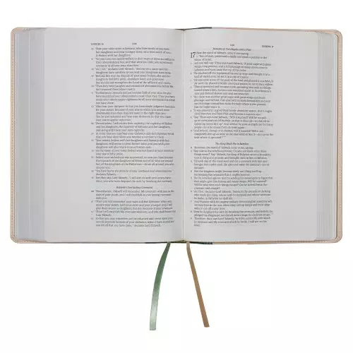 LSB Legacy Standard Bible Journaling Edition-Garden Of Grace Paste-Down Faux Leather