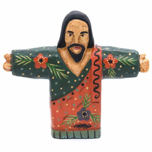 Standing Wooden Jesus