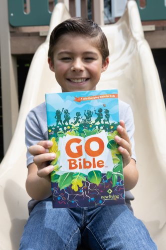 NLT Go Bible for Kids  (Softcover)