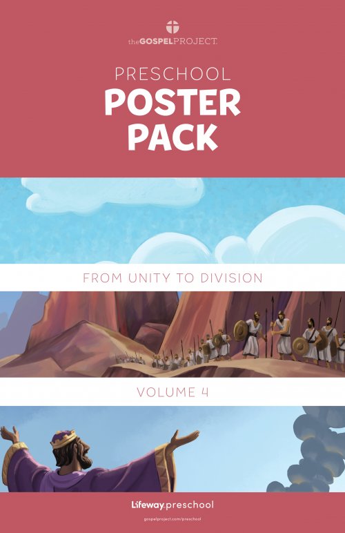 Gospel Project for Preschool: Preschool Poster Pack - Volume 4: From Unity to Division