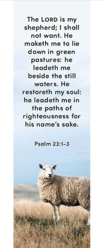 23rd Psalm Bookmark (pack of 25)