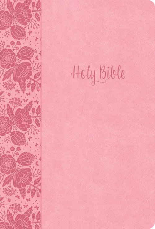 KJV Large Print Thinline Bible, Value Edition, Soft Pink