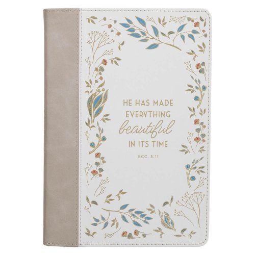 Journal Classic Beige/Cream Everything Beautiful Ecc. 3:11