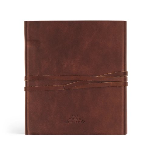 Genuine Leather One Thing I Ask 5-Year Prayer Journal: Luxembourg Theme