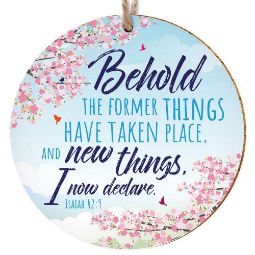 New things ceramic hanging decoration