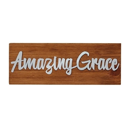 Amazing Grace Farmers Market Tabletop Plaque