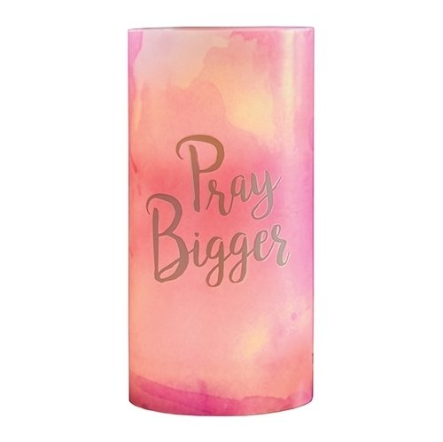 Pray Bigger LED Candle