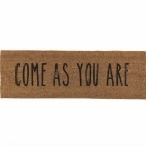 Come As You Are Door Mat