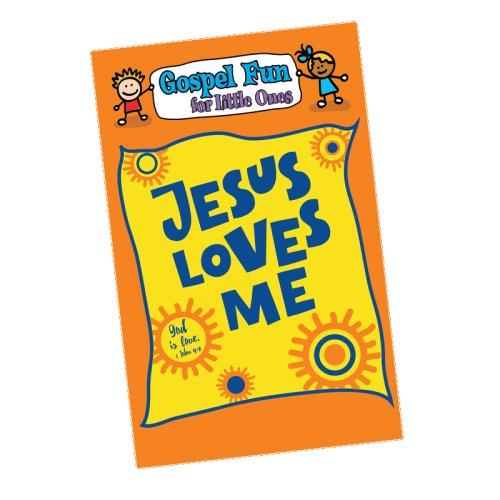 Jesus Loves Me Activity Books and Gospel Fun For Little Ones (Pack of 12) - Age 3-6