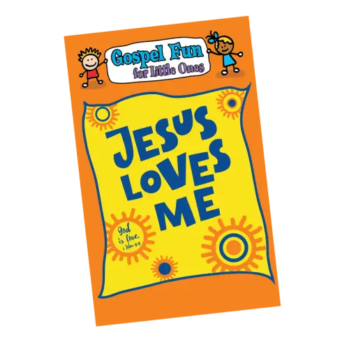 Jesus Loves Me Activity Books and Gospel Fun For Little Ones (Pack of 12) - Age 3-6