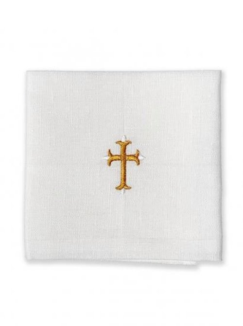 New 16" x 16" Purificator - Gold Cross Design - 1