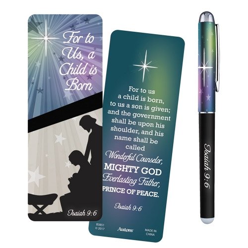 Child Born Pen And Bookmark