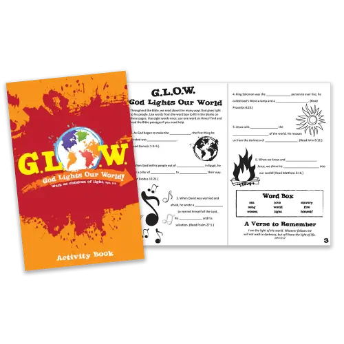 GLOW Activity Books (Pack of 12) For ages 7-11