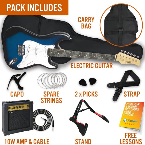 3rd Avenue Electric Guitar Pack - Blueburst