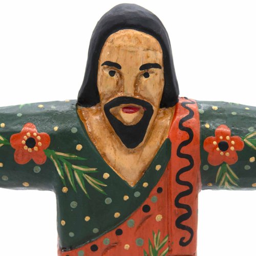 Standing Wooden Jesus