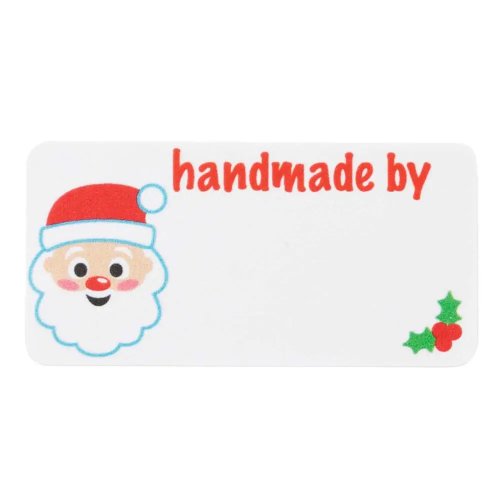 Christmas 'Handmade By' Stickers (Pack of 400)