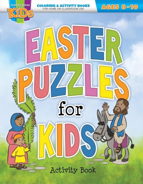 Easter Puzzles for Kids Activity Book, Ages 8-10