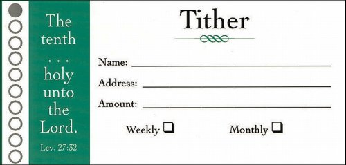 Offering Envelope: Tither