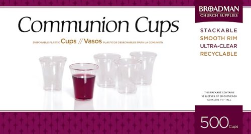 Disposable Communion Cups - Box of 500