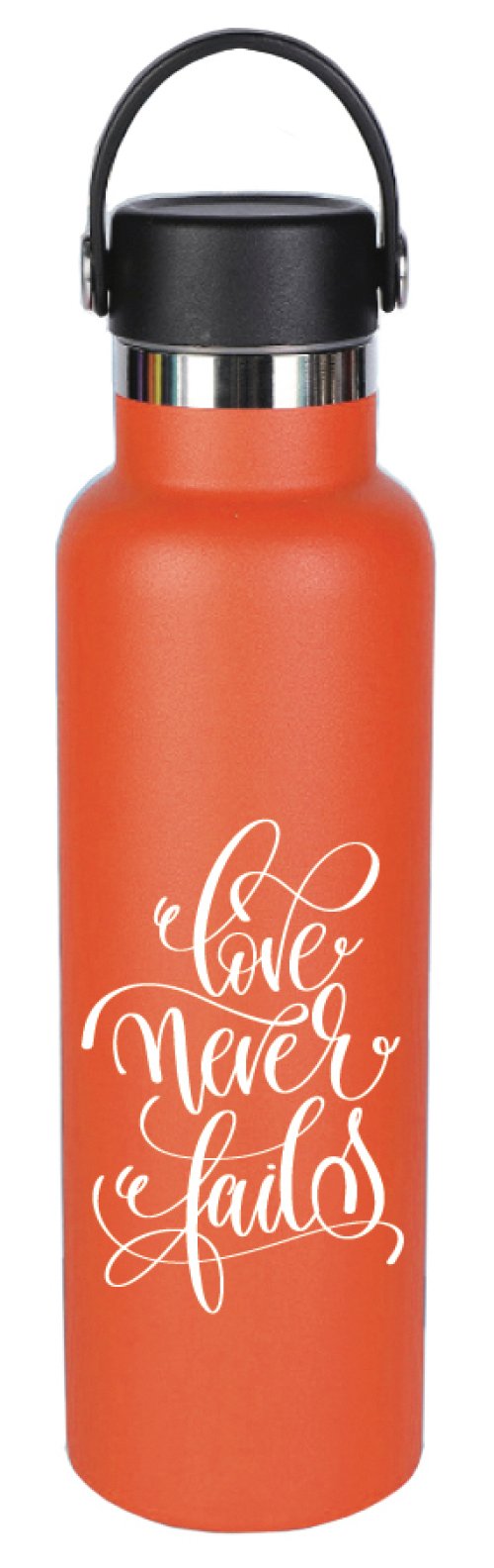 Love Never Fails Thermos Bottle