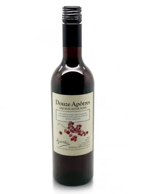 Communion Wine - Red Douze Apotres Liqueur - Single Bottle