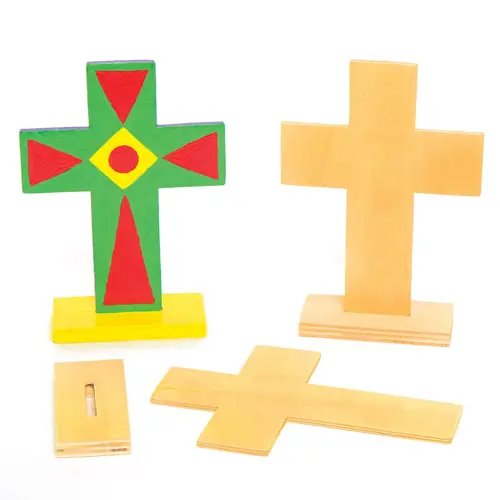 Wooden Stand-up Crosses