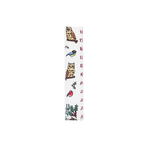 29.5cm Advent Candle: Winter Birds - Single