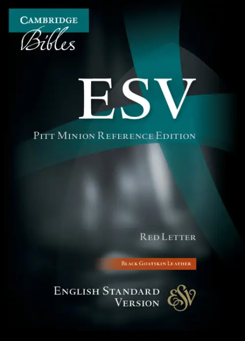 ESV Pitt Minion Reference Bible: Black, Goatskin Leather