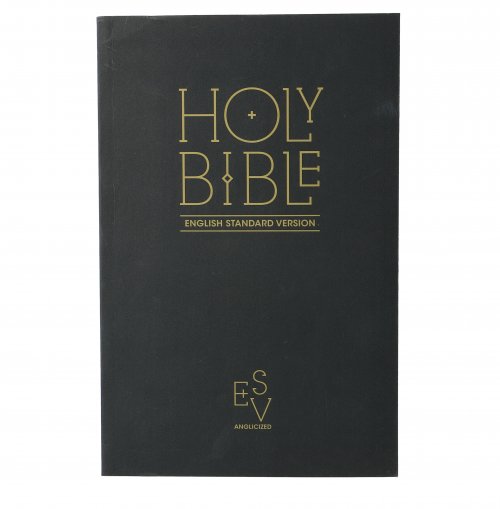 ESV Gift and Award Bible, Black, Paperback, Anglicised, Presentation Page, Double-Column