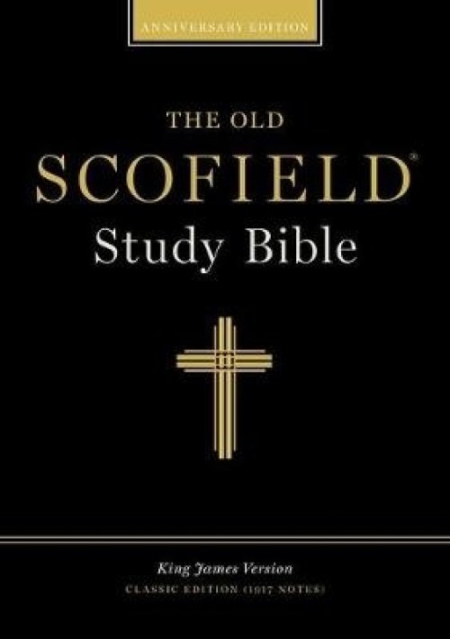 KJV Old Scofield Study Bible Classic Edition BLack Classic Bonded Leather