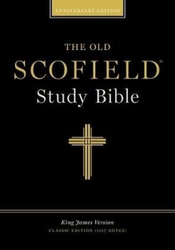 KJV Old Scofield Study Bible Classic Edition Bonded Leather Burgundy