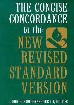 The Concise Concordance to the New Revised Standard Version