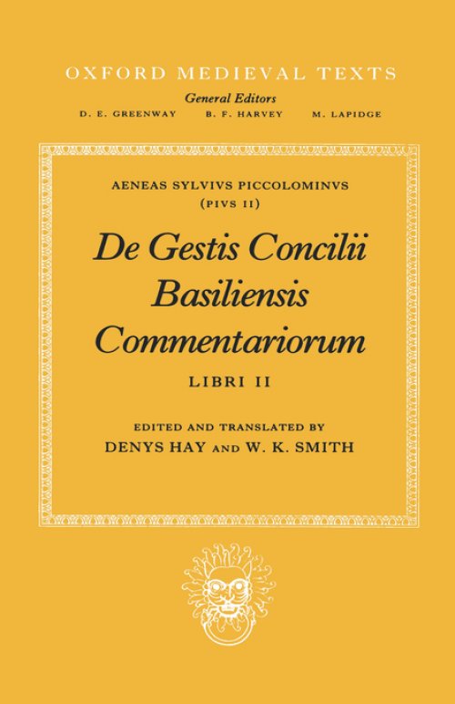 De Gestis Concilii Basiliensis Commentariorum Libri Ii