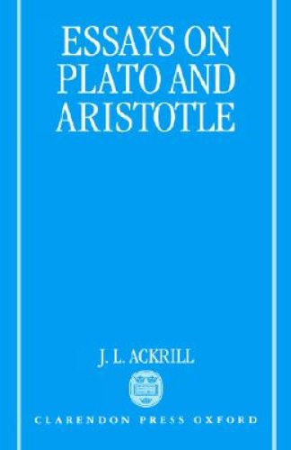 Essays on Plato and Aristotle