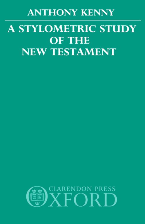 A Stylometric Study of the New Testament