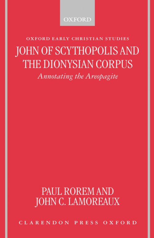 John Of Scythopolis And The Dionysian Corpus