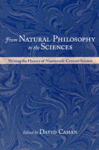 From Natural Philosophy to the Sciences