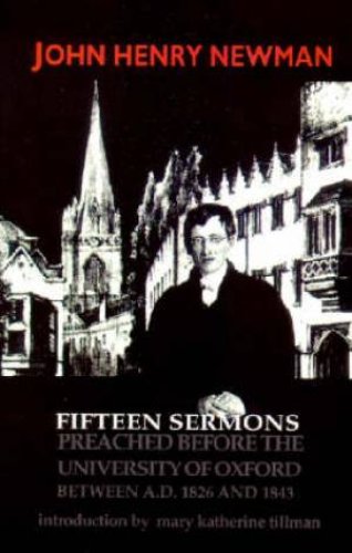 Fifteen Sermons Preached Before the University of Oxford