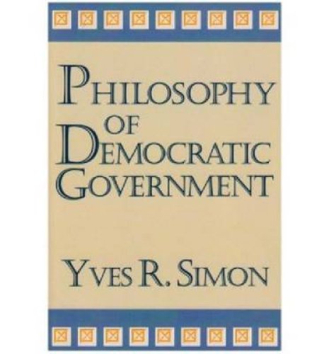 Philosophy of Democratic Government