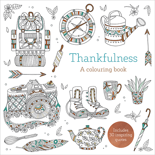 Thankfulness: A Colouring Book