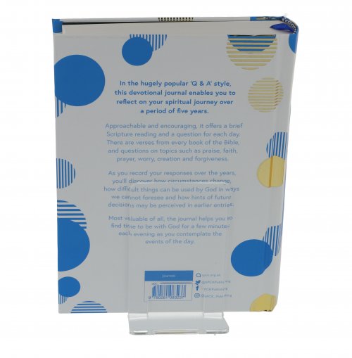 Q & A Bible Verse 5-Year Journal Blue Edition